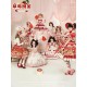 Mademoiselle Pearl Strawberry Cutsew Cardigan Blouses Skirt JSKs and OPs(Reservation/Full Payment Without Shipping)